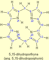 5,15-dihydroporfiryna
